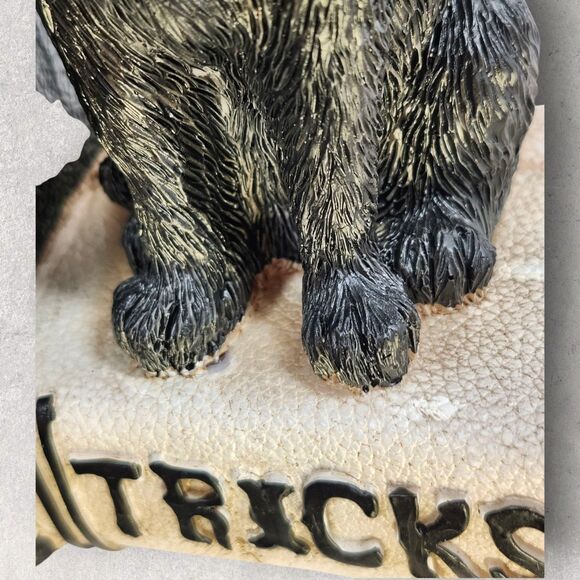 Black Cat Halloween Book Stack Decor Witch Hat Magic Spirits Tricks Cute Ashland - Picture 7 of 11